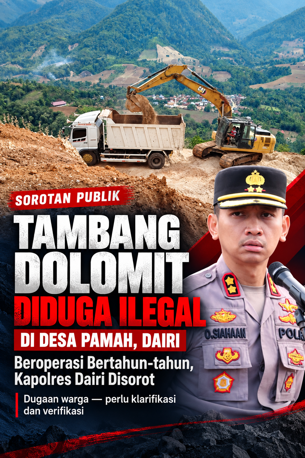 KAPOLRES DAIRI DIDUGA TAK BERANI TUTUP TAMBANG ILEGALDI DESA PAMA SAMPAI SAAT INI TERUS BEROPERASI KAPOLRES DAIRI DIDUGA TAK BERANI TUTUP TAMBANG ILEGALDI DESA PAMA SAMPAI SAAT INI TERUS BEROPERASI