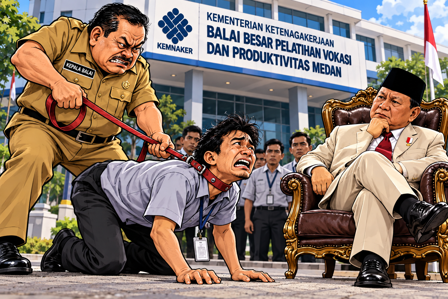 TOLAK ADDENDUM UPAH, DUA PEKERJA BBPVP MEDAN BERUJUNG PHK
